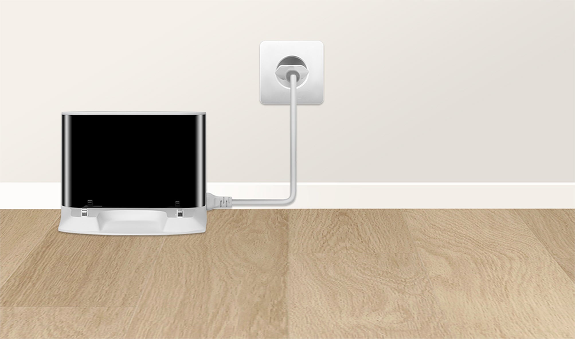 Roborock série 6 rangement câble integré Roborock série 6 rangement câble integré