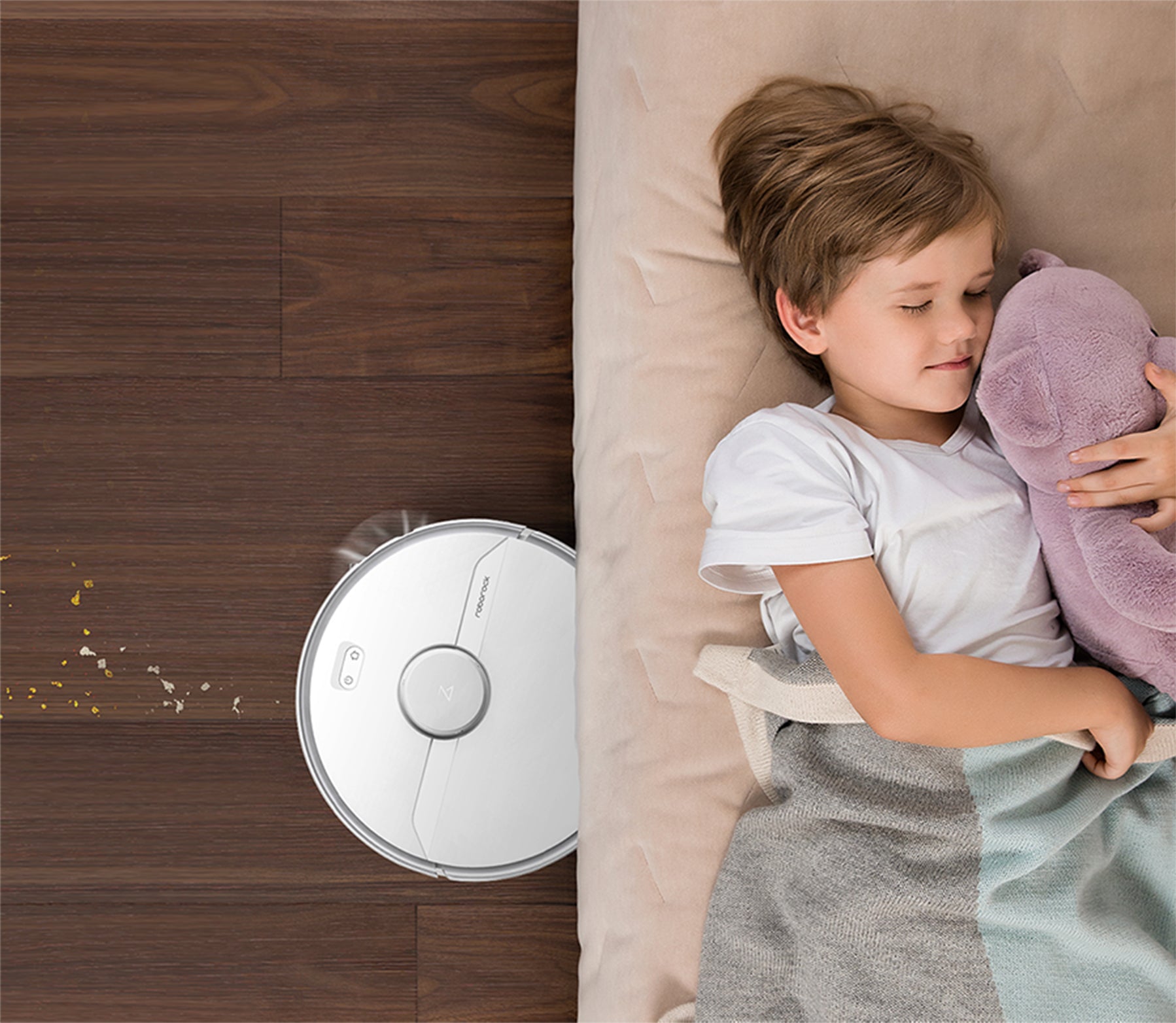 Suppression avancée du bruit pour le Roborock S6 Suppression avancée du bruit pour le Roborock S6