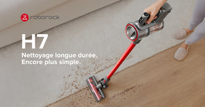 Roborock présente le H7,  son nouvel aspirateur à main sans fil