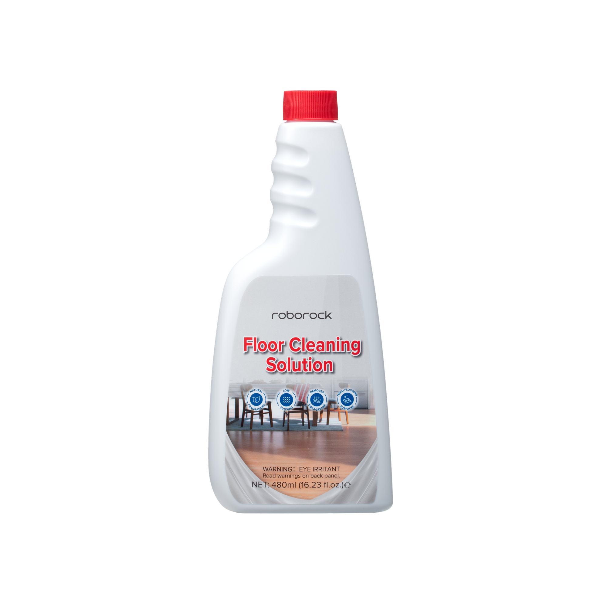 Roborock Solution de nettoyage de sol 480ml pour tous les aspirateurs et mops (Saros, Qrevo, S8, Q10, QV, Q8, Q7, Q5, F25, Flexi, Dyad)