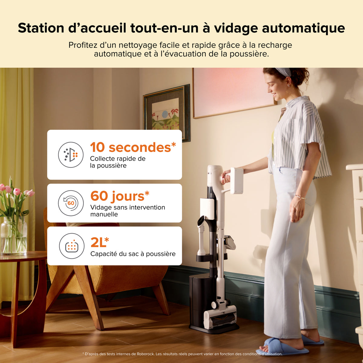 Vhbw Rouleau en microfibre compatible avec Roborock H6, H7 nettoyeur de sol | Leroy Merlin