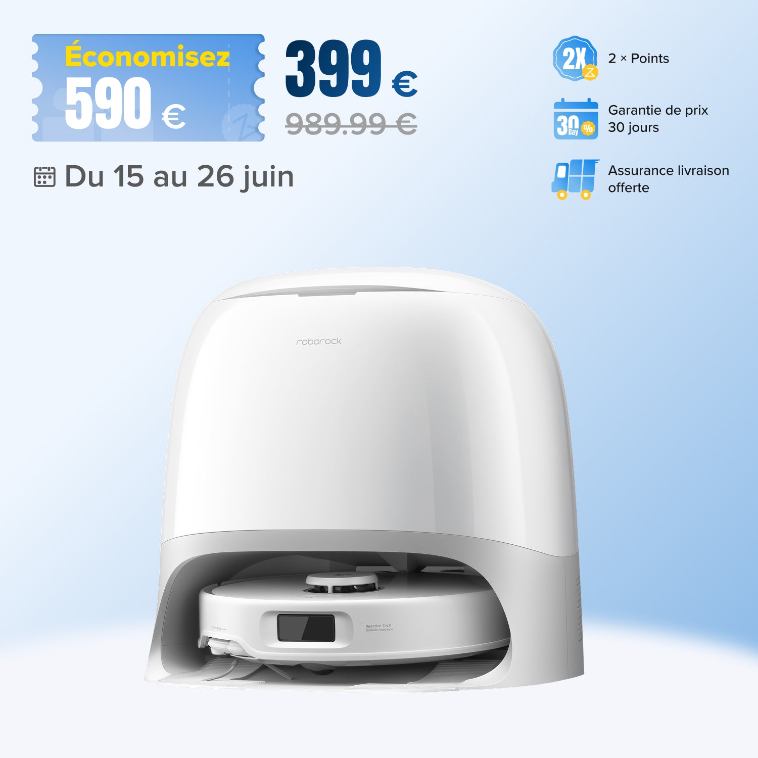 [Reconditionné] Roborock Qrevo Curv S5X