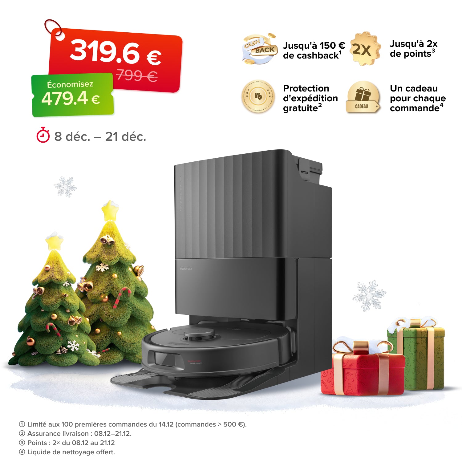 [Reconditionné] Roborock Qrevo S