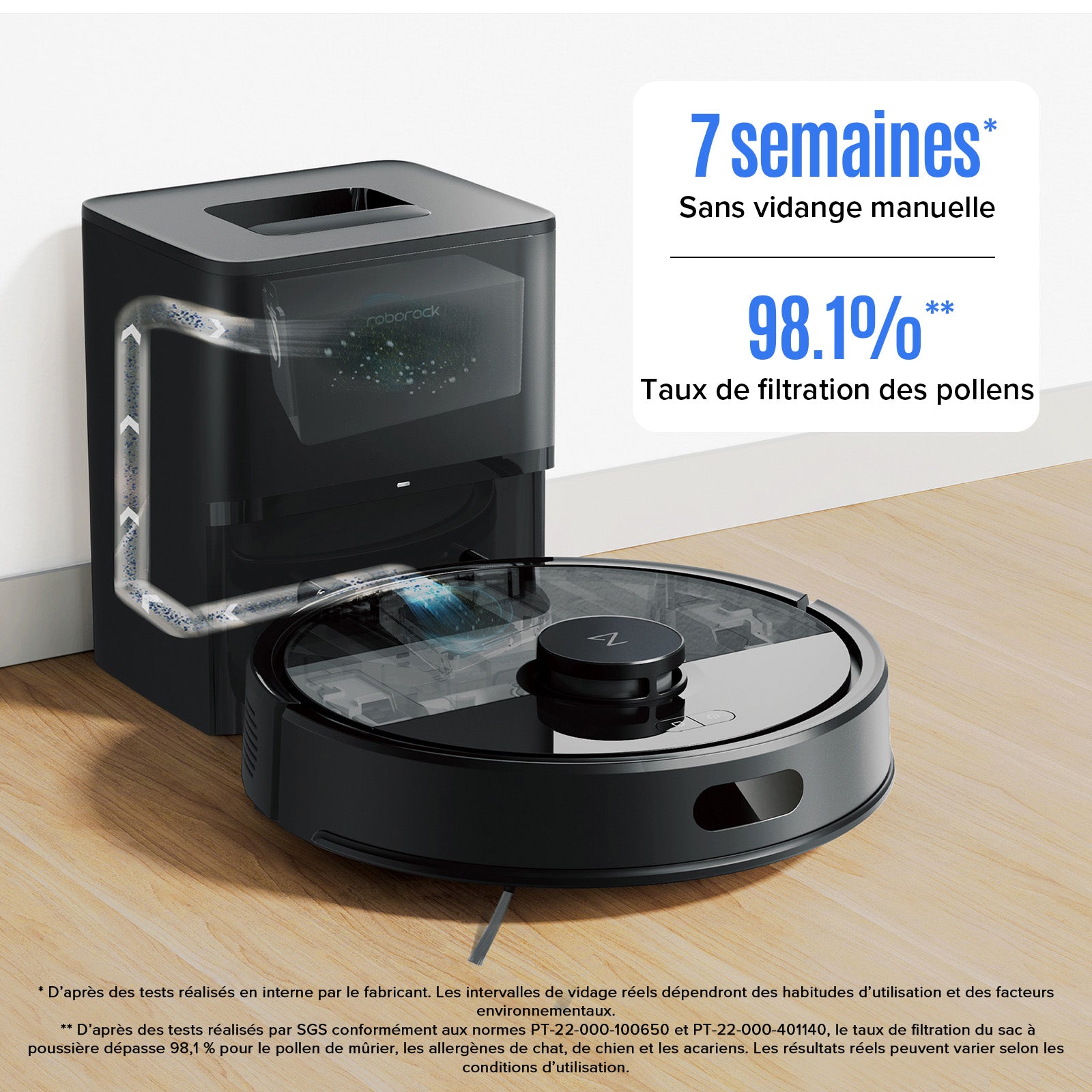 Xiaomi - station de vidage pour mi robot vacuum mop 2 - ultra station automatique Xiaomi - station de vidage pour mi robot vacuum mop 2 - ultra station automatique
