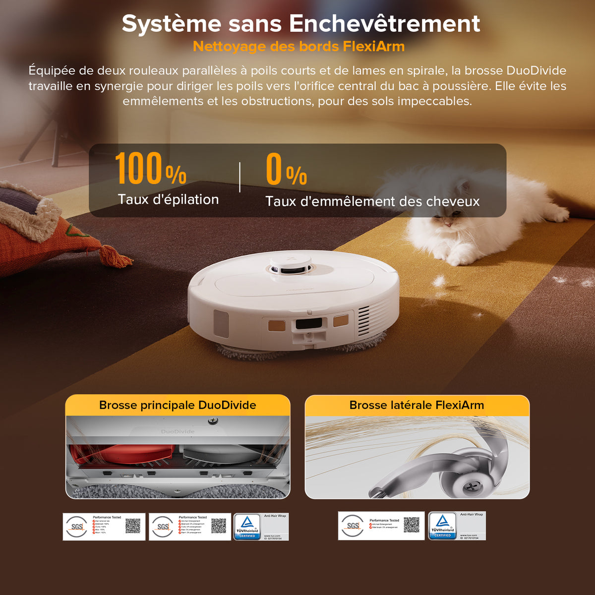Roborock Qrevo S5V — vue 3