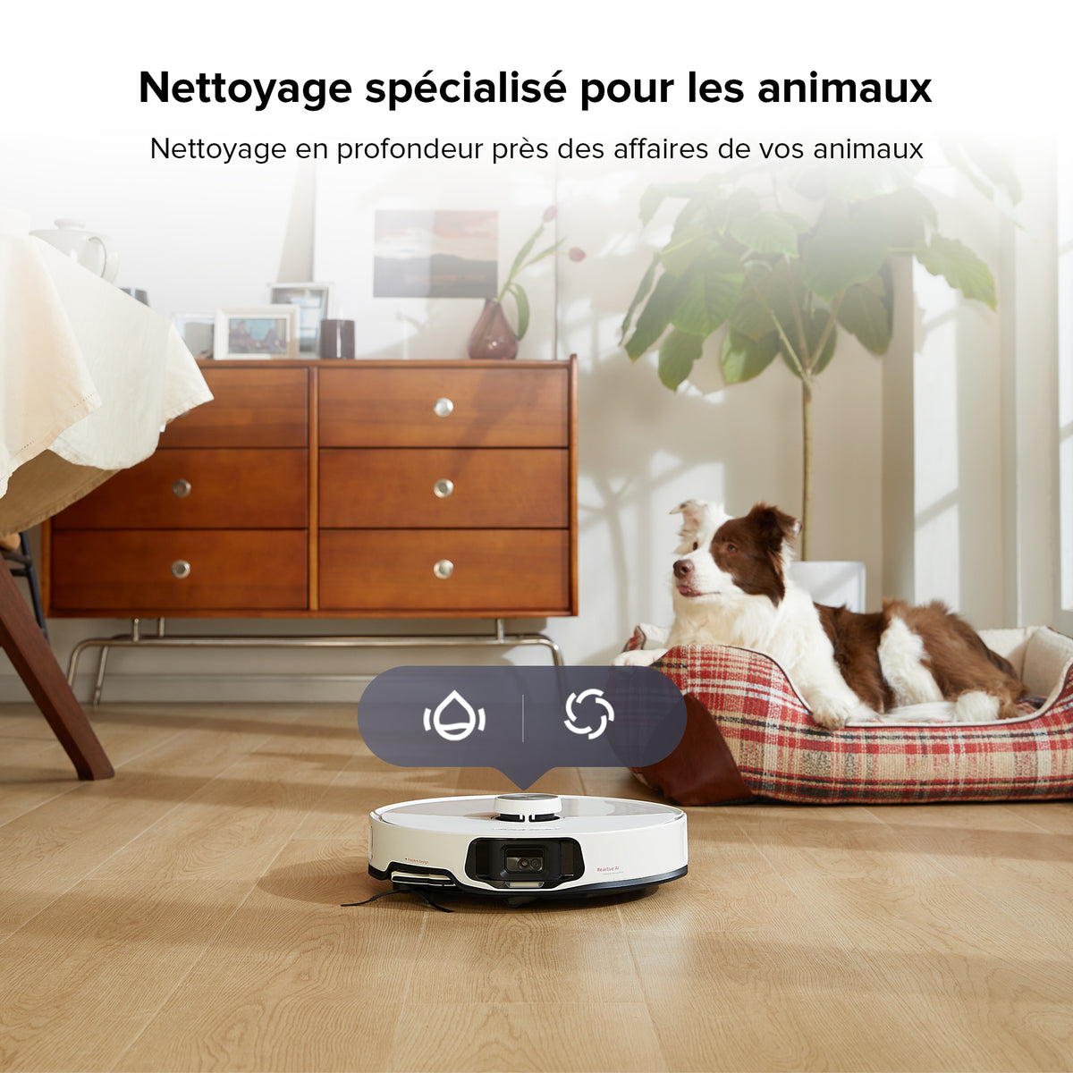 Roborock S8 MaxV Ultra aspirateur robot laveur avec Station
