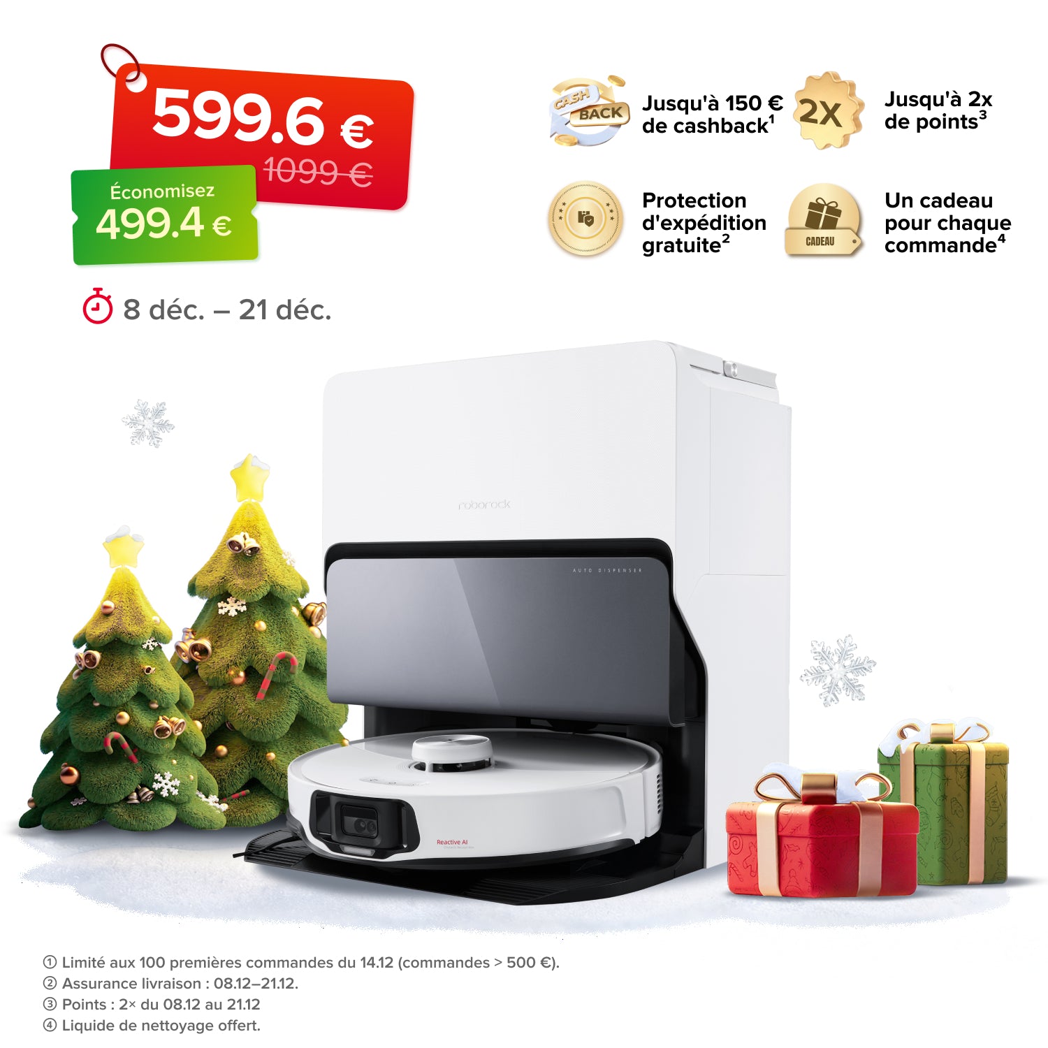 [Reconditionné] Roborock S8 MaxV Ultra