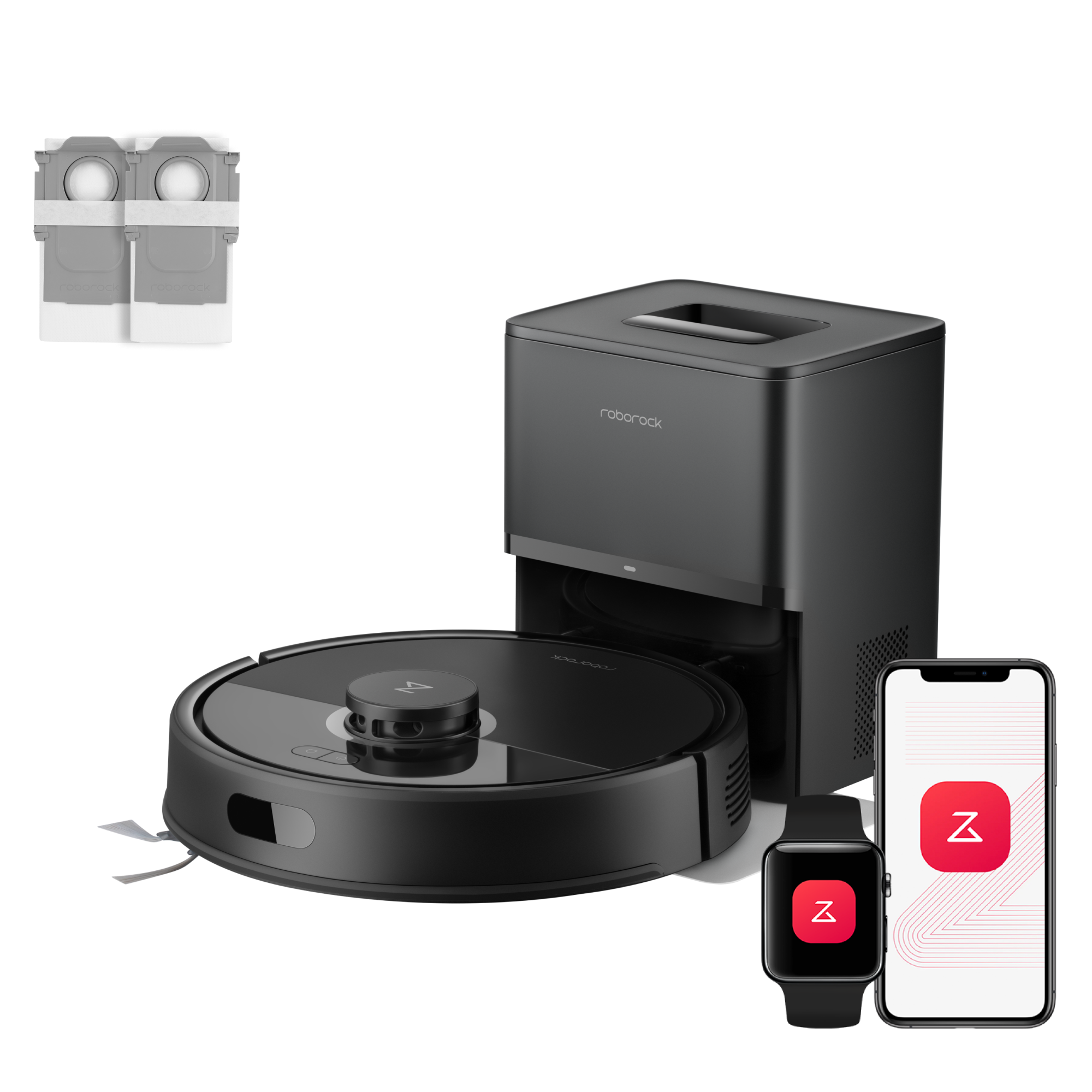 Roborock Q7 L5+ Set robot aspirateur avec station de vidage automatique