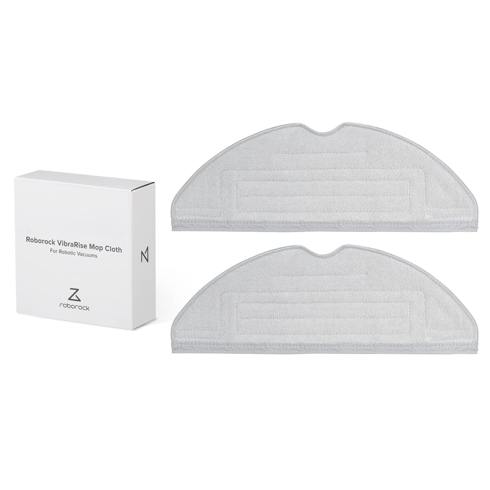 Lingettes de lavage VibraRise pour aspirateurs robots Roborock S8 / S8+ / S8 Pro Ultra / S7 / S7 MaxV / S7 MaxV Ultra / S7 Max Ultra / S7 Pro Ultra, lot de 2 pièces