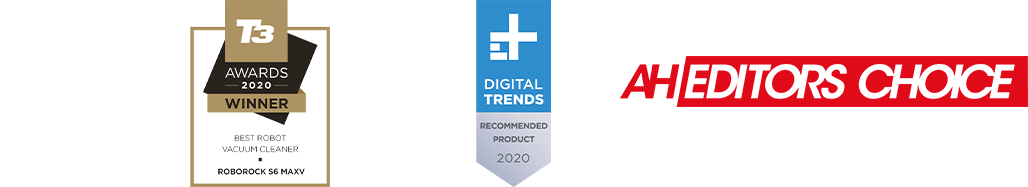 Roborock recoit une award de T3, Android Authority, et Digital Trends